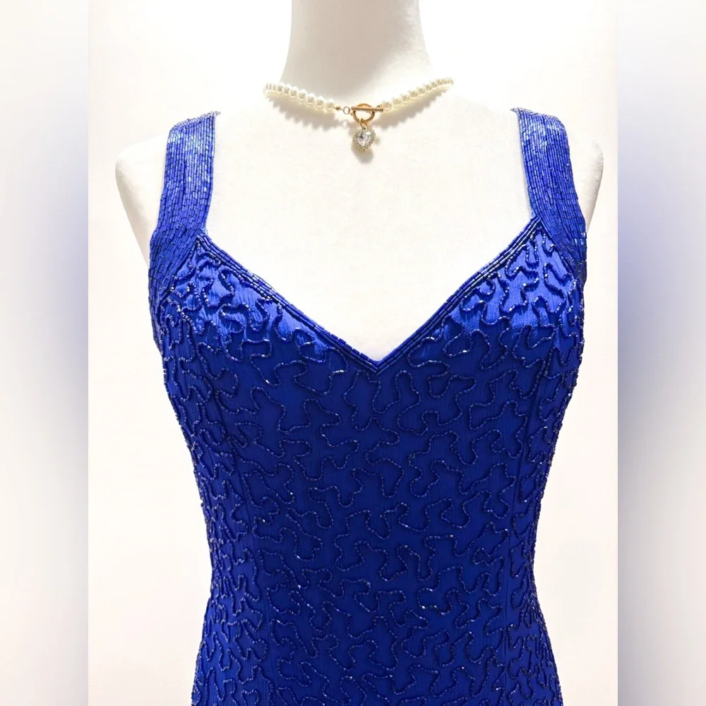 Cache Royal Blue Maxi Dress - Picture 4 of 9